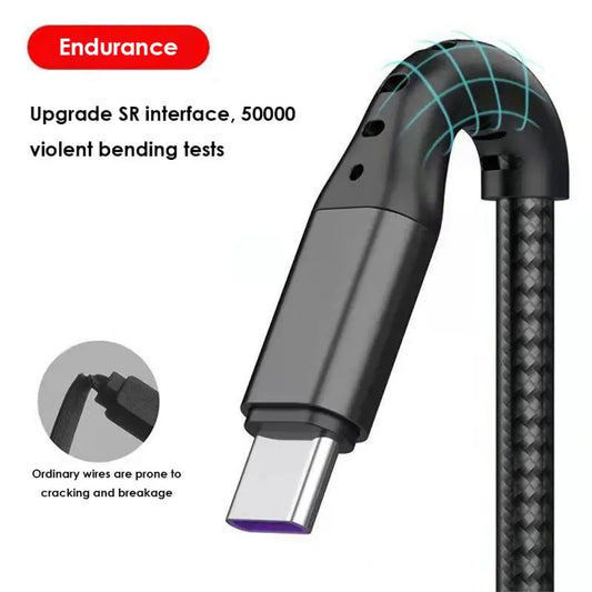3-in-1 Fast Charging 5A Phone Cable
